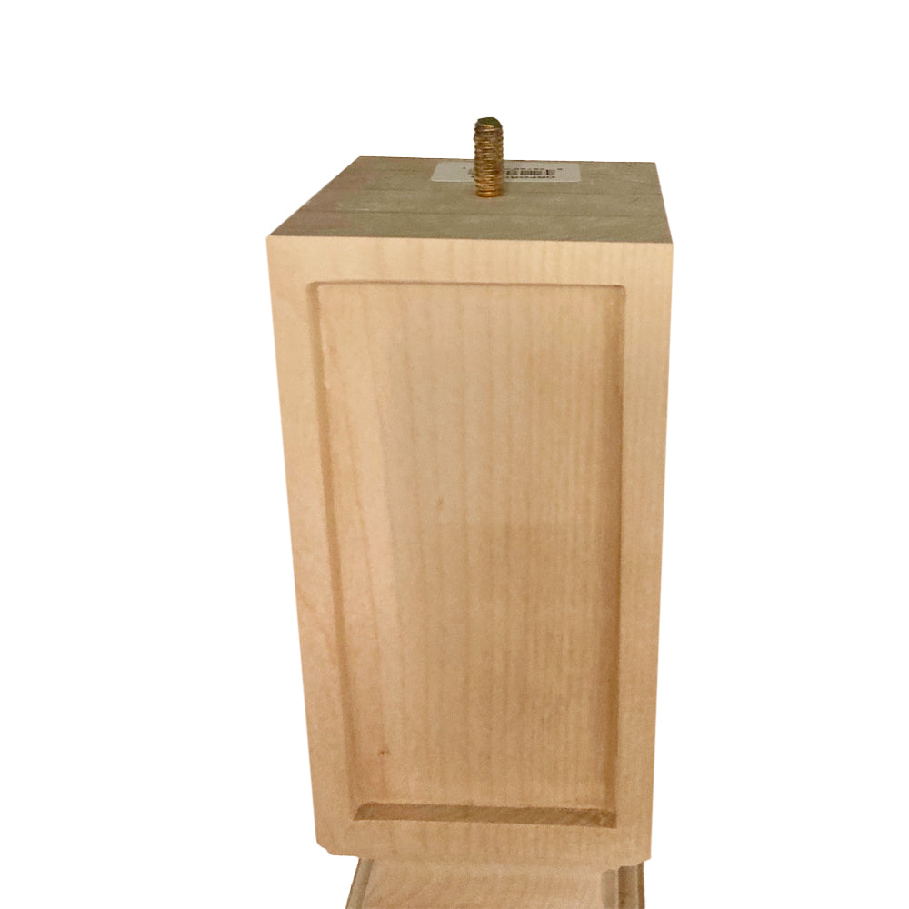 Patte de table Orford en merisier 3 ½’’ x 3 ½’’ x 29’’