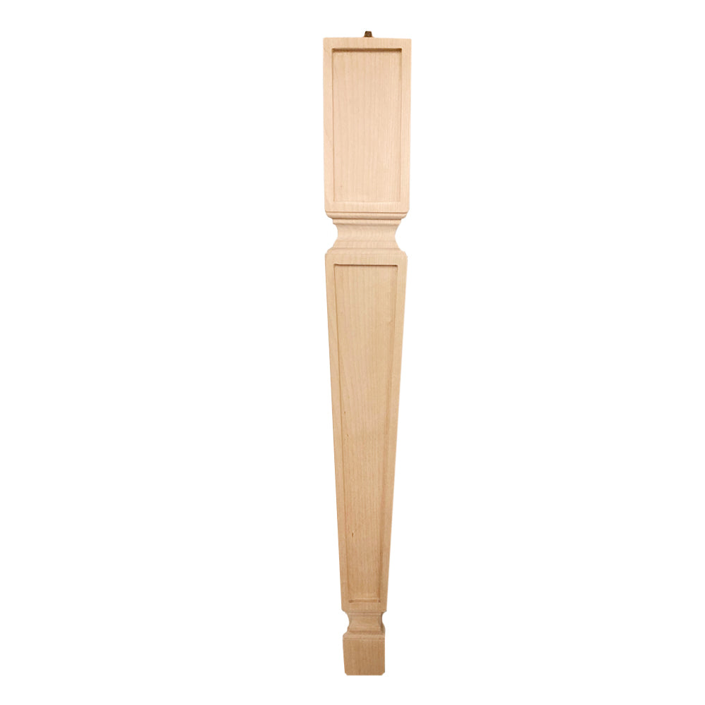 Patte de table Orford en merisier 3 ½’’ x 3 ½’’ x 29’’