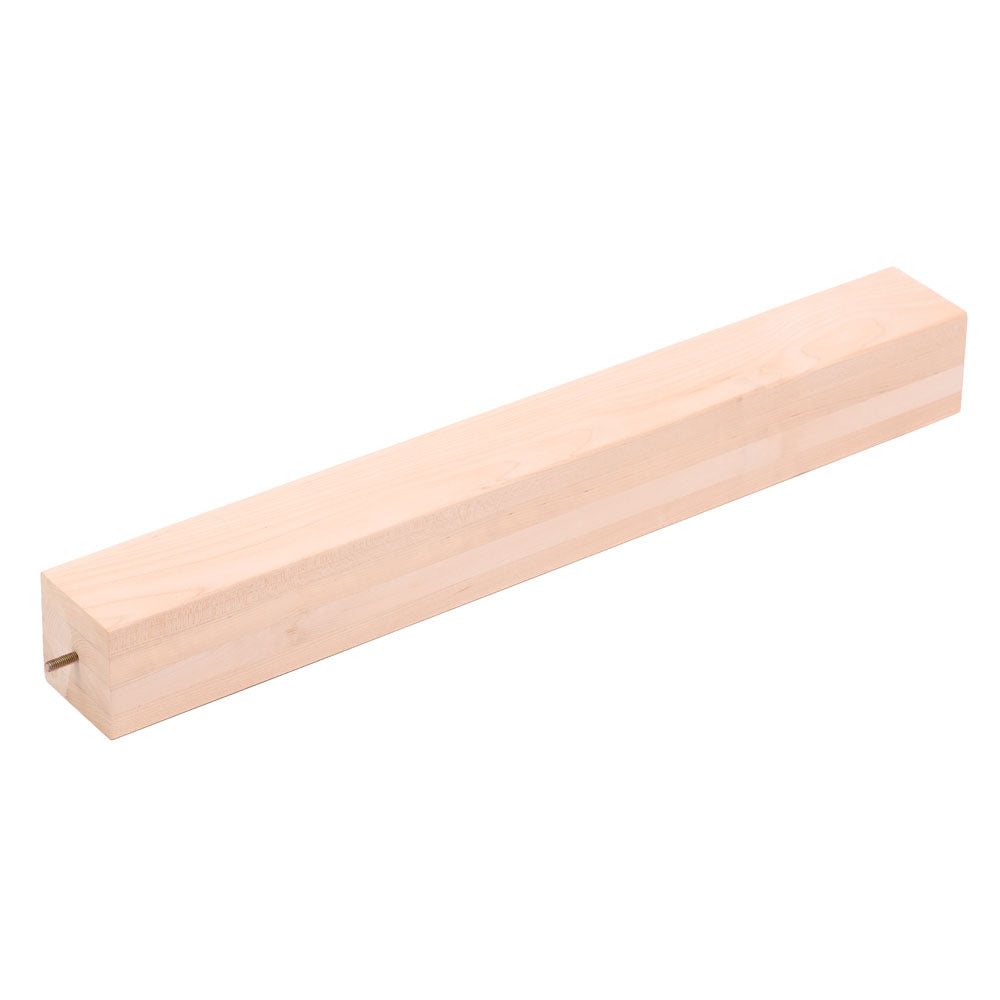 Patte de table Ken en merisier 3 ½" x 3 ½" x 29"