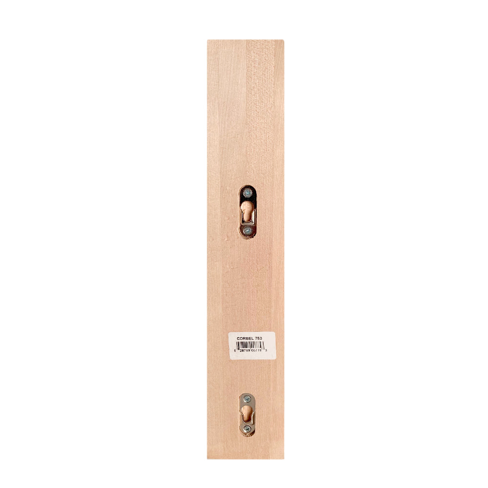 Corbeau en merisier #753 - 14’’ x 10’’ x 3’’