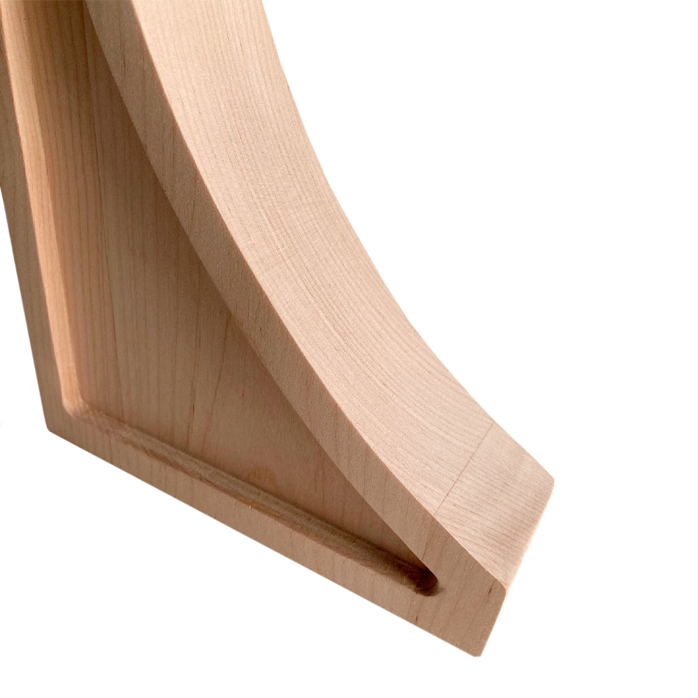 Corbeau en merisier #760 - 9’’ x 6’’ x 1 13/16’’