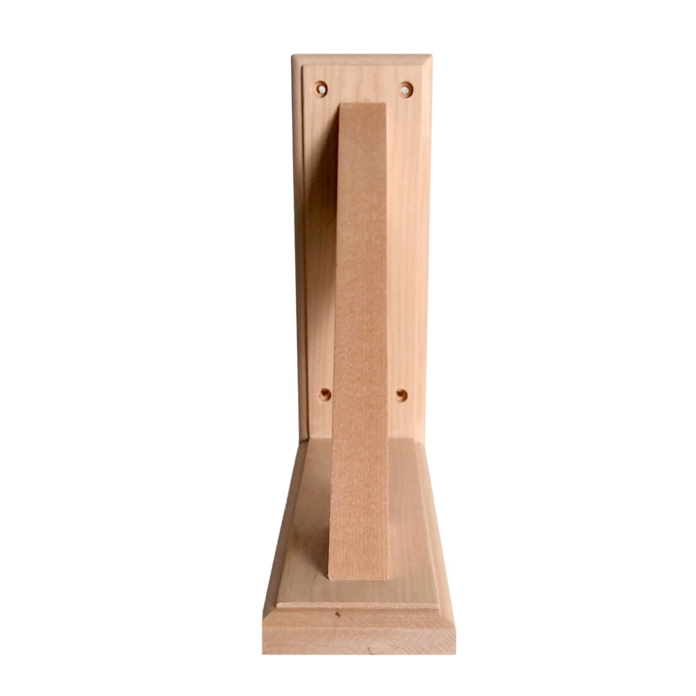 Corbeau en merisier #777 - 9’’ x 9’’ x 3’’