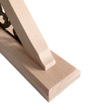 Corbeau en merisier #784 - 14 ½’’ x 10 ½’’ x 2 ½’’