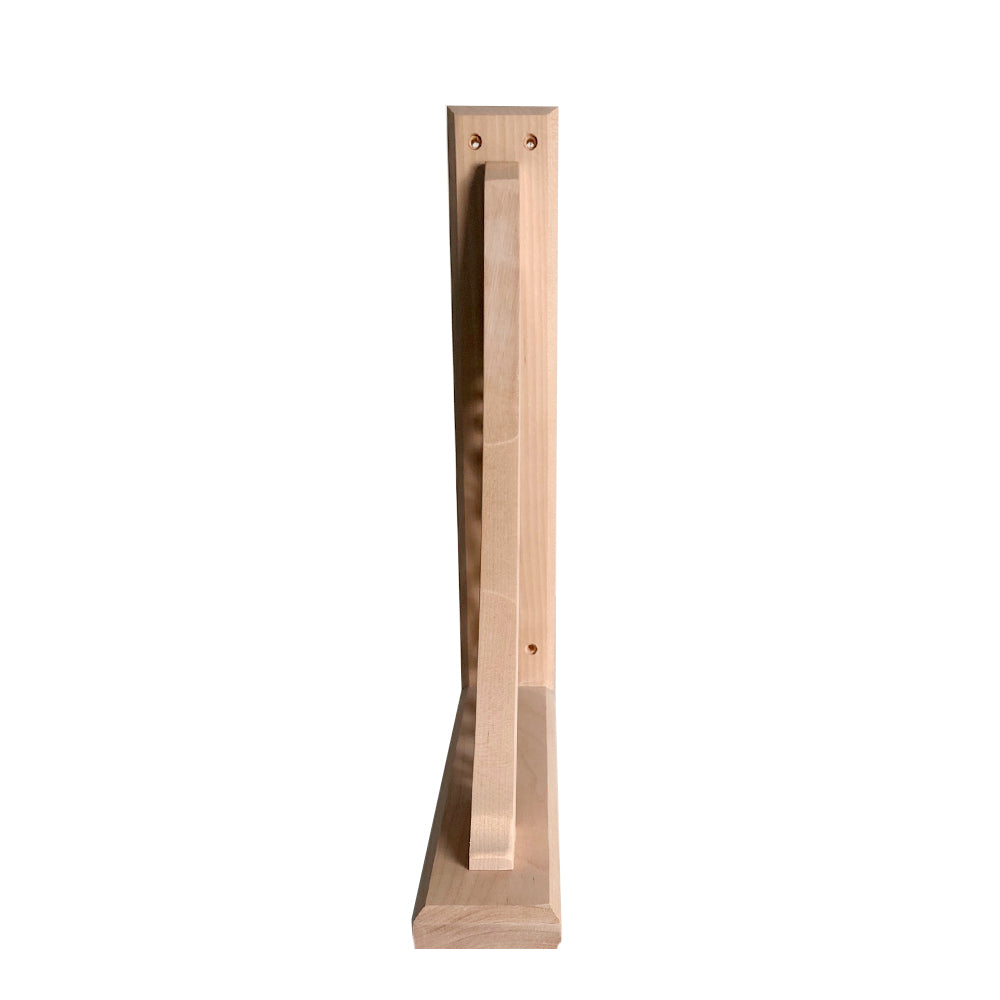 Corbeau en merisier #784 - 14 ½’’ x 10 ½’’ x 2 ½’’