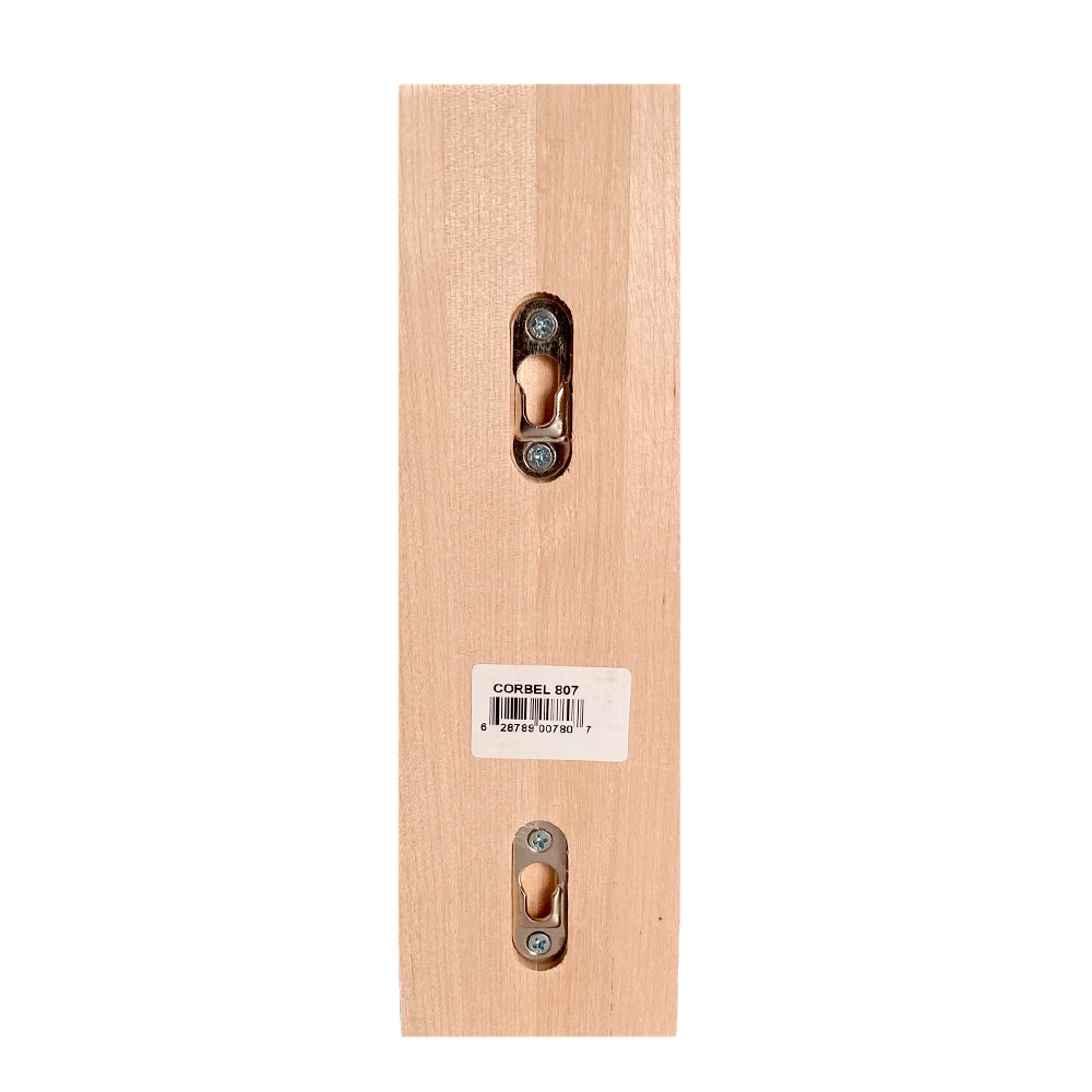 Corbeau en merisier #807 - 9 ½’’ x 7 ¼’’ x 3’’