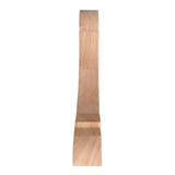 Corbeau en hévéa #814 - 9 ½’’ x 9 ½’’ x 1 ¾’’