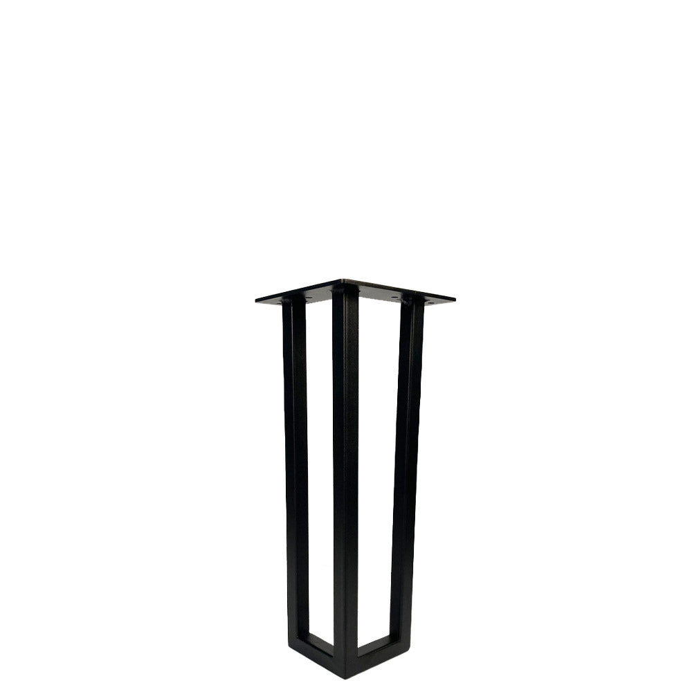  12'' black table leg, Moderna II