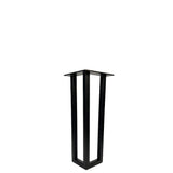  12'' black table leg, Moderna II