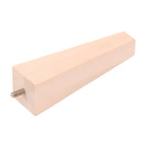 Birch tapered sofa leg 6'' x 1 7/8'' x 1 7/8'' 