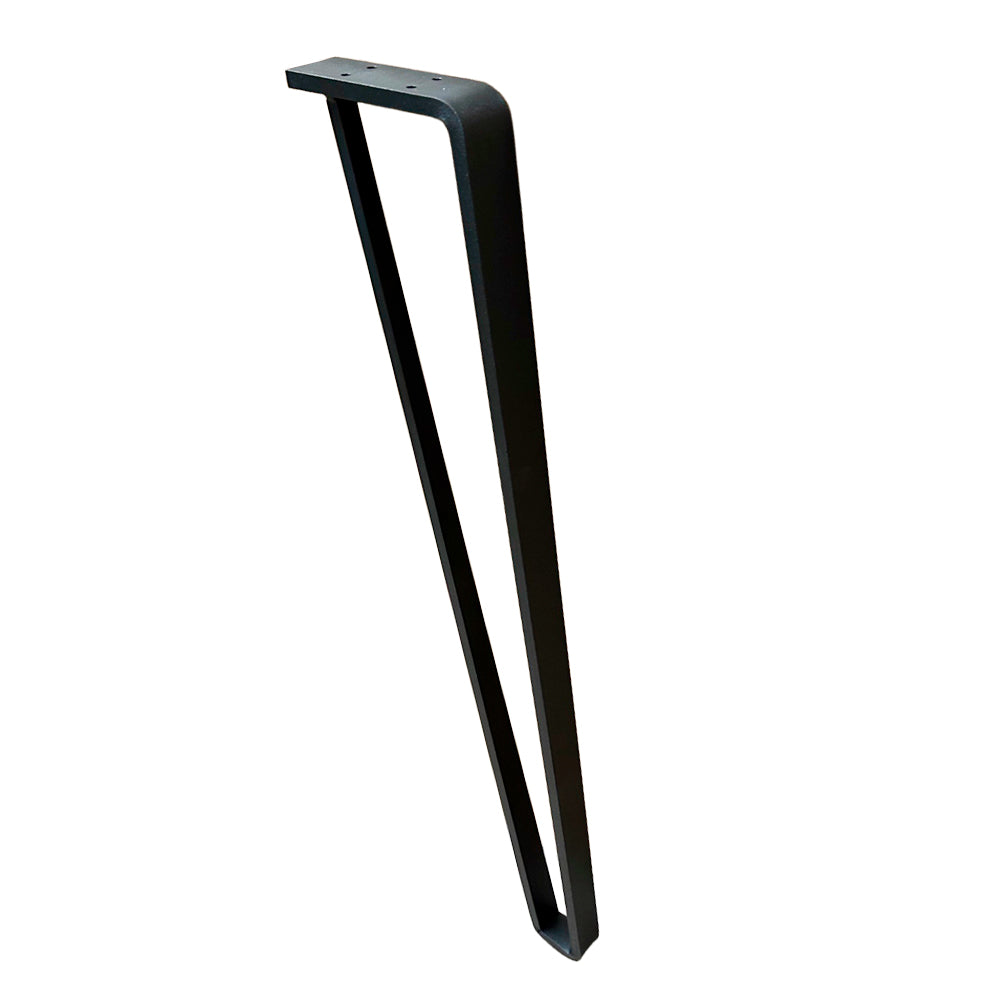 Dining table diagonal leg 28’’ black - Lignum