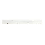 Pied de table de bureau en K Blanc Mat 28" x 18’’ - Lignum