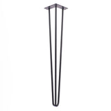 28'' Hairpin table base with three rods (1/pkg)