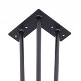 28'' Hairpin table base with three rods (1/pkg)