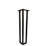 18'' black table leg, Moderna II