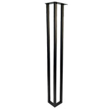 Pied de table 28'' noir, Moderna II