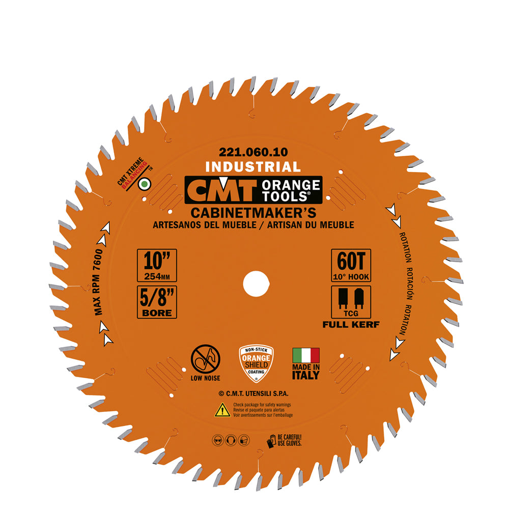 Lame de coupes transversales 10'' x 60d - CMT