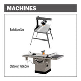 Ensemble de lames Locked Dado Pro 8’’ x 12d - CMT