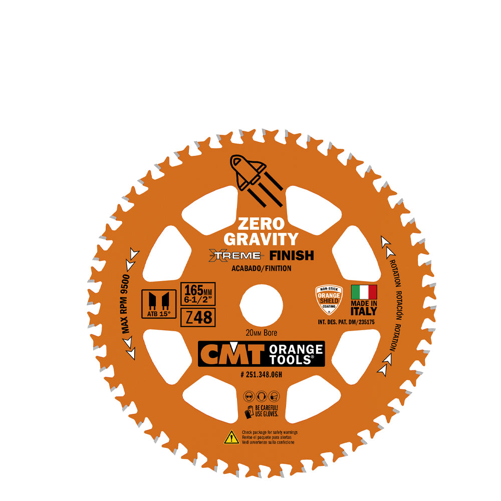 Lame de finition Zero Gravity 6 ½’’ x 48d - CMT