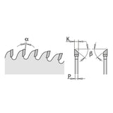 Lame pour mélamine 10’’ x 80d - CMT