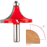 1" Quadra-Cut Radius Rounding Over Bit #34-132Q - Freud