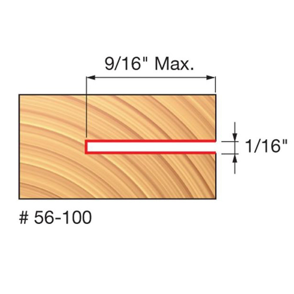 1/16’’ wing slotting cutter #56-100 - Freud 