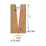 FREUD ROUTER BIT CNC  #72-300