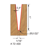 FREUD ROUTER BIT CNC  #72-400