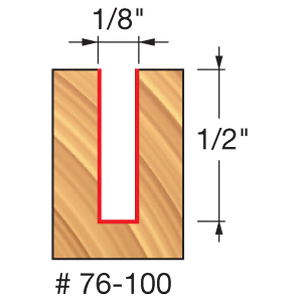 Mèche de  toupie CNC #76-100 - Freud