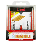 Freud 8-pieces router bit general purpose set #87-208