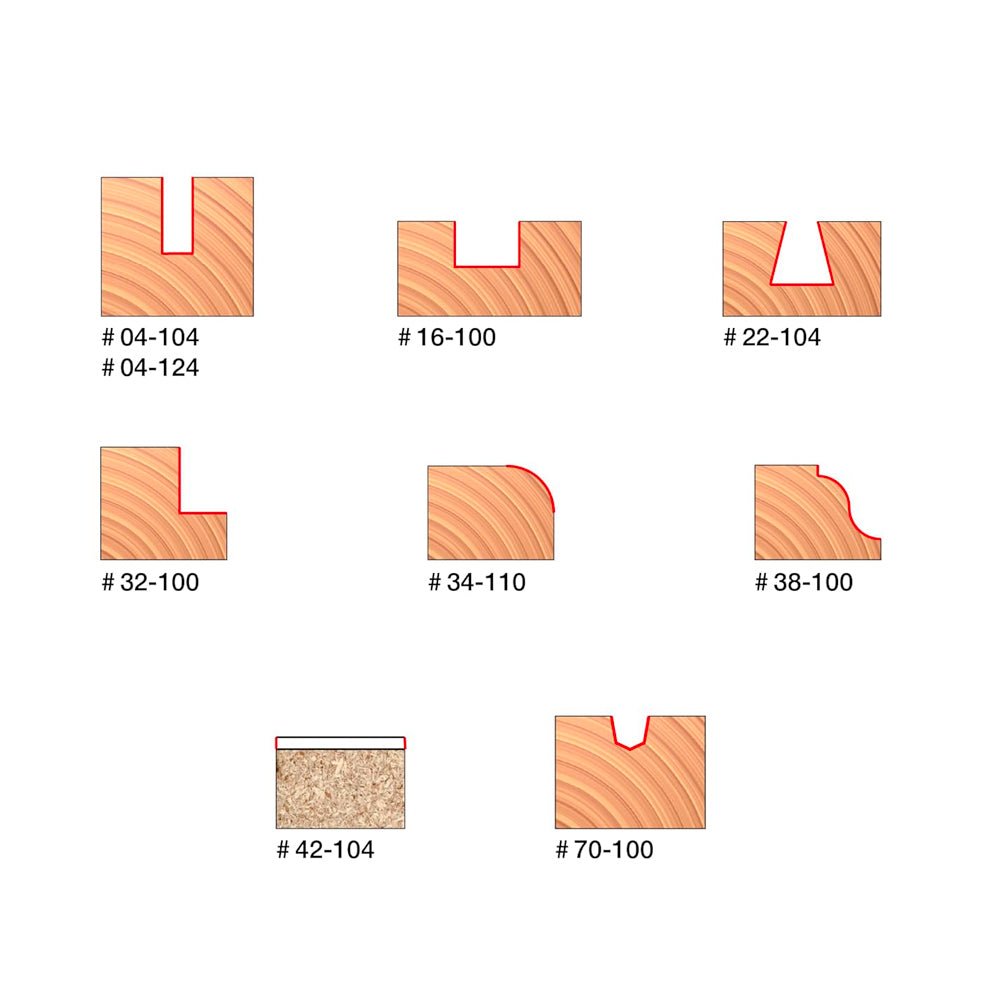 9 pieces basic bit set #88-100 - Freud