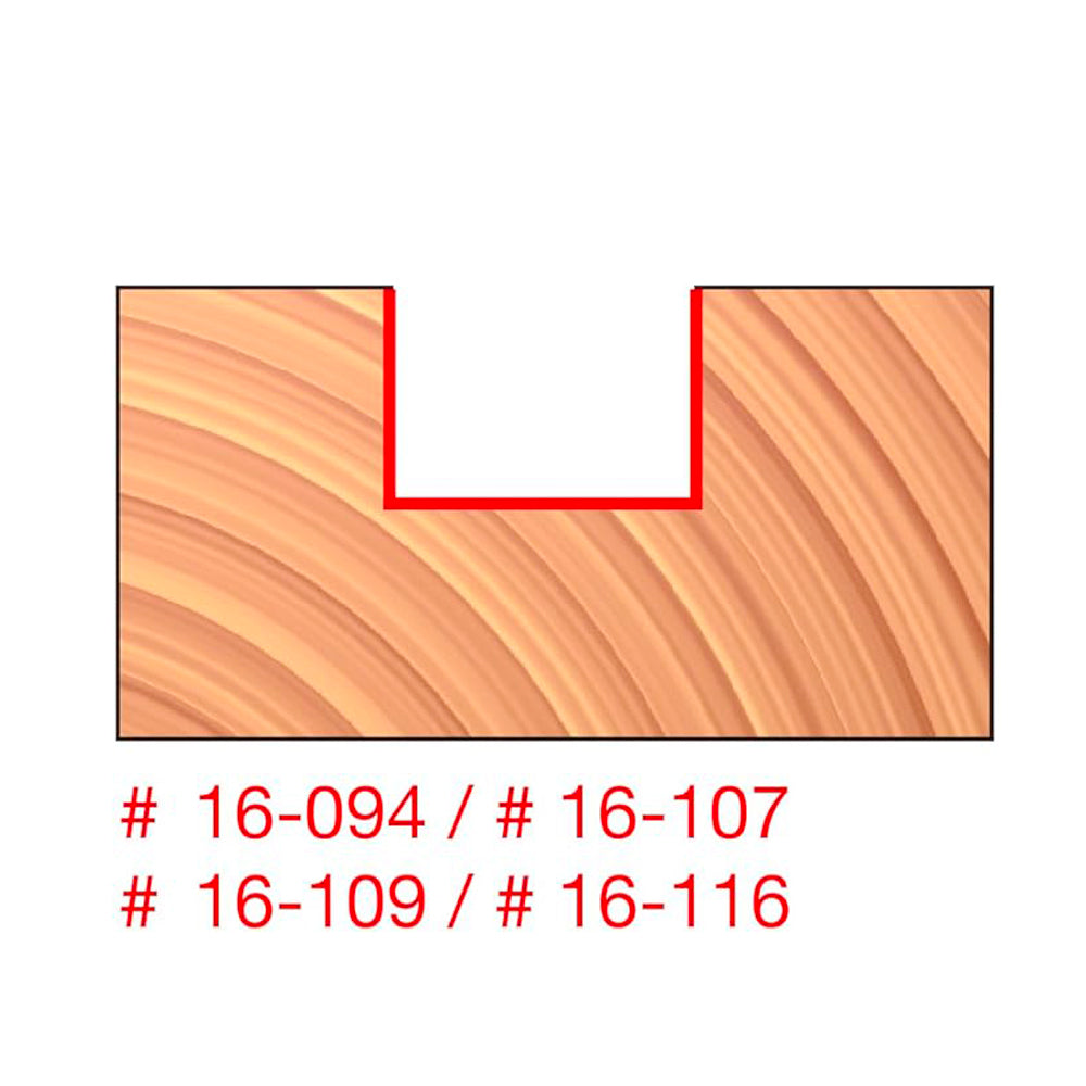 4 pieces undersized plywood bit #89-650 - Freud