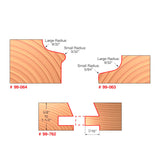 3 pieces shaker style door router bit set # 97-362 - Freud&nbsp;