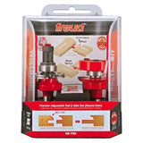 Adjustable Rail & Stile Bit - Round Over #99-760 - Freud