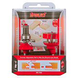 Set of Adjustable Rail & Stile Bit - Round Over Bead - Freud