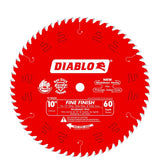 Finishing Saw Blade D1060X 10'' x 60T - Diablo