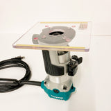 6" acrylic router plate for Dewalt/Milwaukee - PGL