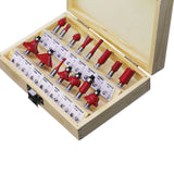 15 Pcs Router Bit Set