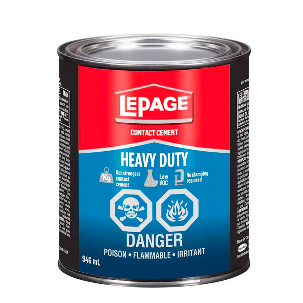 Contact cement heavy duty - Lepage 