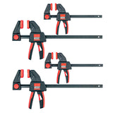 Ensemble de 4 serre-joints à gâchette #res01 - Bessey