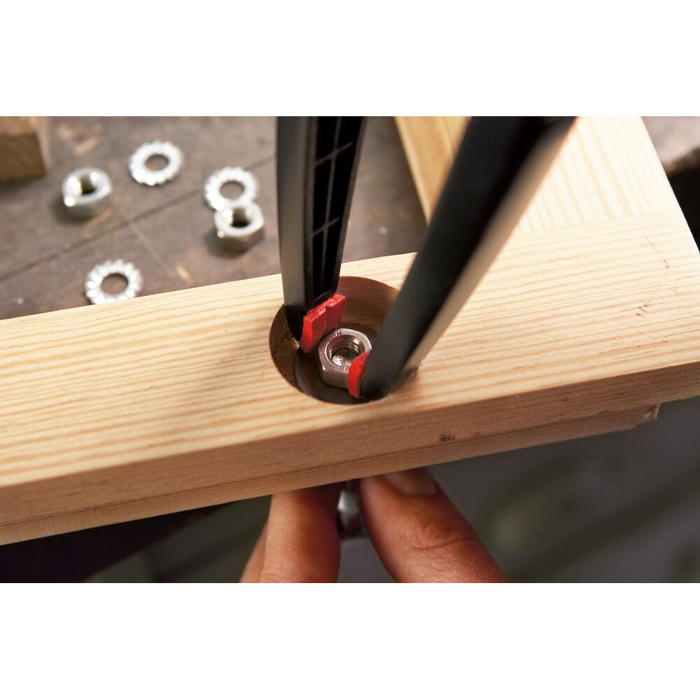 Serre à pince à ressort avec bout étroit Clippix 4" x 3" - Bessey