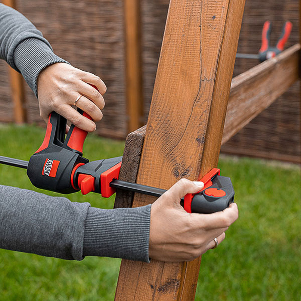 Ensemble de 2 serre-joints et écarteurs à gâchette EHKL 12'' - poignée rotative 360 degrés EZ-360 - Bessey