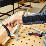 Serre‑joint de table avec levier à cliquet KLI20 - Bessey