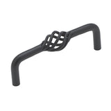 Traditional pull #106 matte black 96mm - Richelieu 