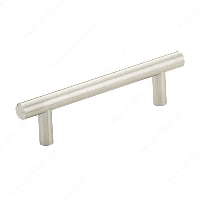 Modern handle #205 brushed nickel 128mm - Richelieu 
