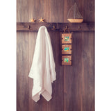 3’’ double wardrobe hook white #2235 - Richelieu 