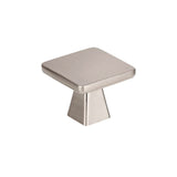 Modern knob #2368 brushed nickel 33mm - Richelieu