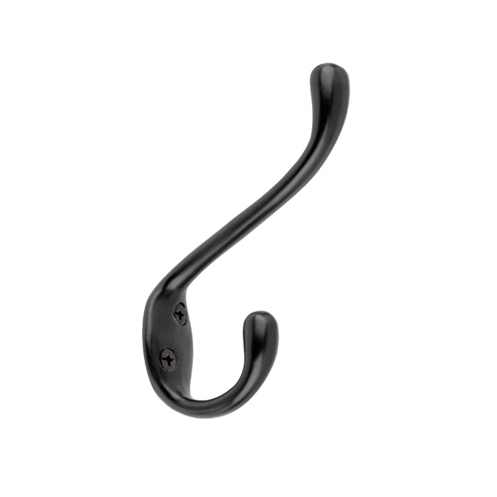Black heavy duty coat hook 4 ¼’’ #237 - Richelieu