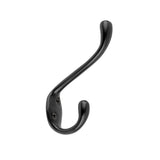 Black heavy duty coat hook 4 ¼’’ #237 - Richelieu
