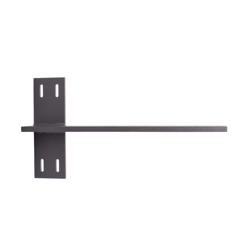 Floating shelf and countertop wall bracket