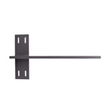 Floating shelf and countertop wall bracket